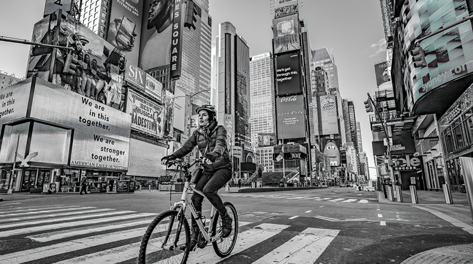 times square lockdown